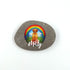 Rainbow Labrador Yellow Personalised Pebble